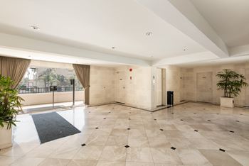 Marble lobby